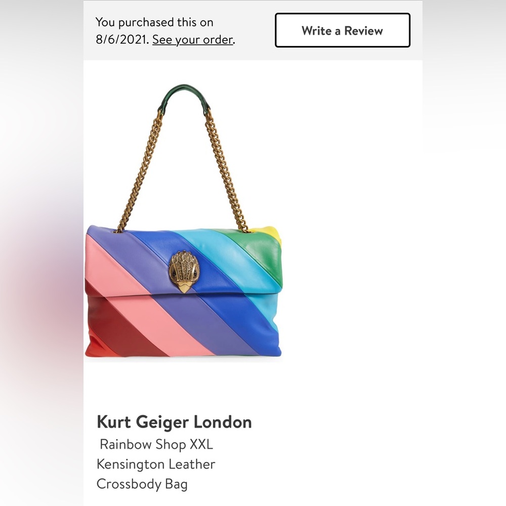 Kurt Geiger London
Rainbow Shop XXL
Kensington Leather
Crossbody Bag